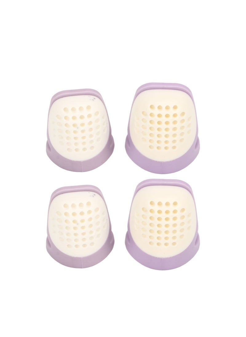 4 PCS Finger Protector Thimble Finger Cover DIY Sewing Accessories