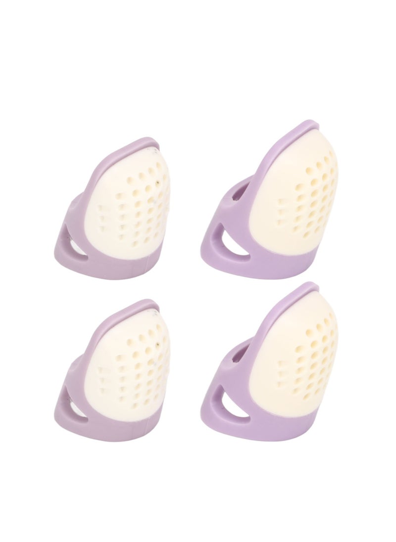 4 PCS Finger Protector Thimble Finger Cover DIY Sewing Accessories