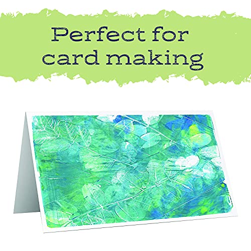 Gel Press Monoprinting Print Plate - 5” X 7” Gel Plate - Printmaking Supplies - Reusable Gel Printing Plate for Press Art for Card Making, Scrapbooking, Journaling, Arts and Crafts, Home Decor - Image 3