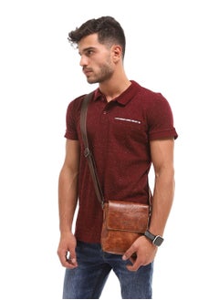 M&O M&O Leather Small Cross-body Men Bag - Havan  - Image 2
