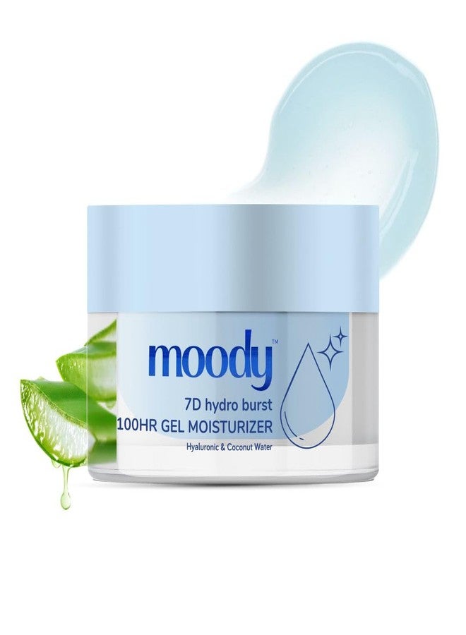 Moody Hydrating Combo with Hyaluronic Acid | Oil Free Serum & Non Sticky Lightweight Moisturizer | Hydrate, Nourish, Soften | Suitable for All Skin Types -24 Hour Moisturization - Image 4