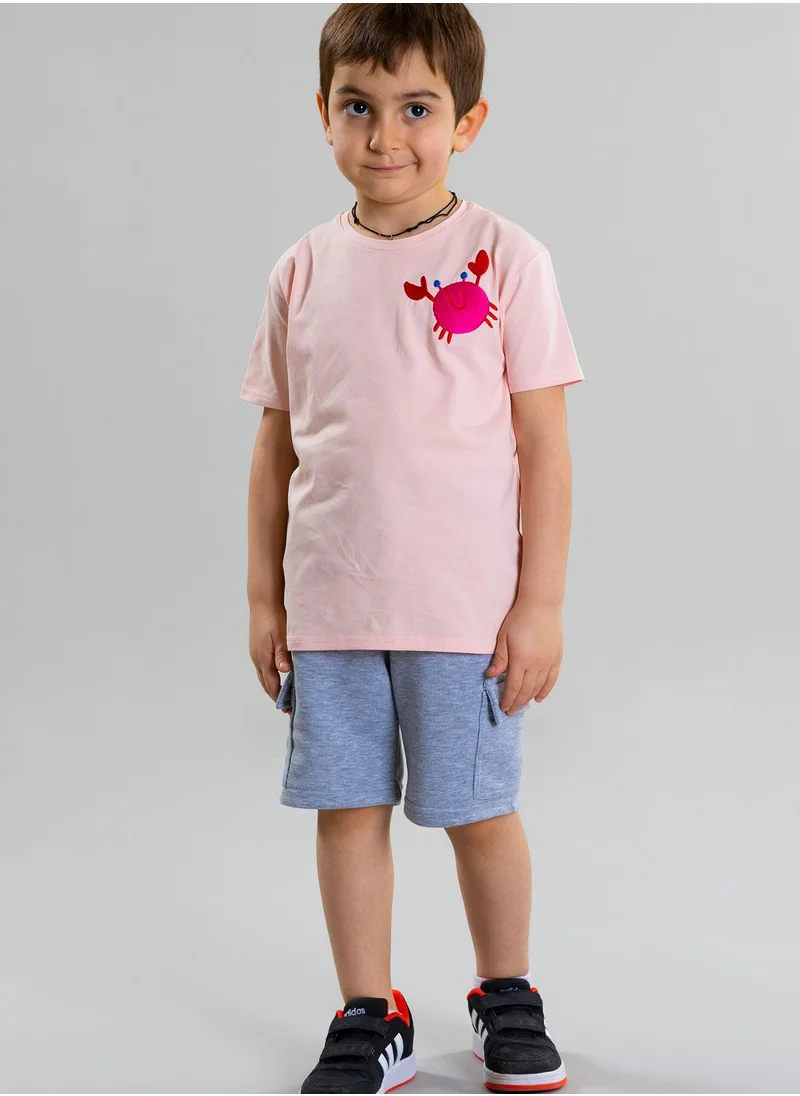 Pear Concept Kids Embroidered T-Shirt