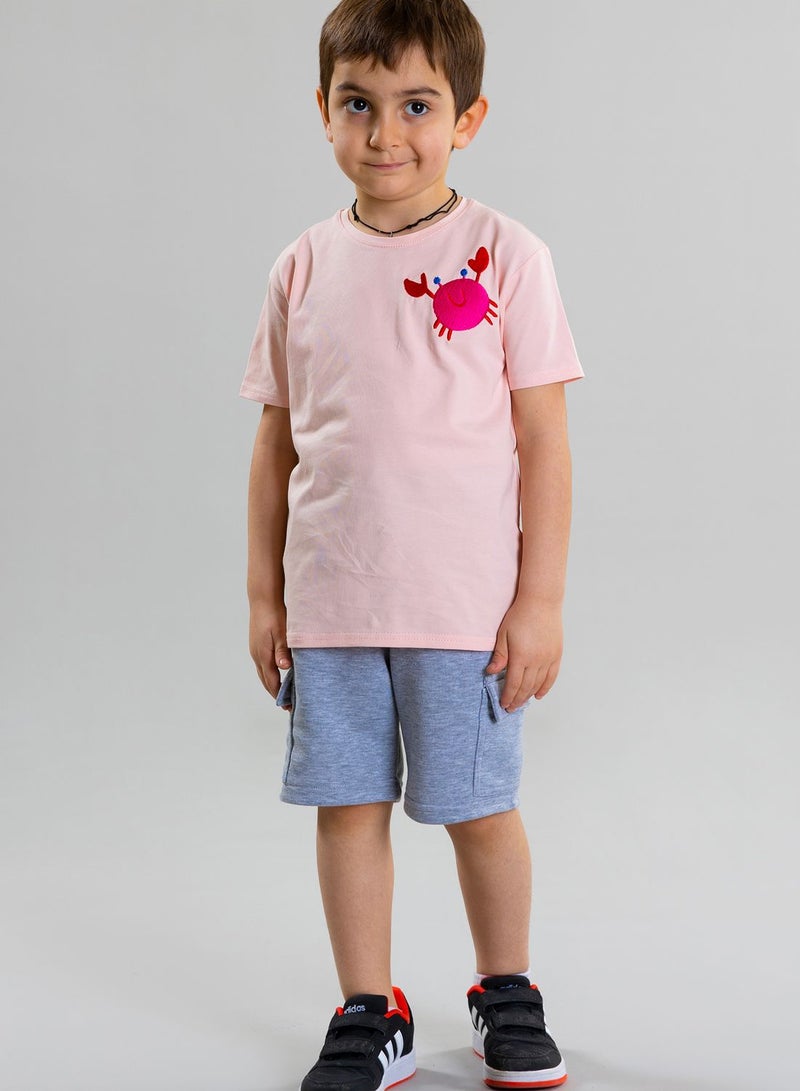 Pear Concept Kids Embroidered T-Shirt - Image 4