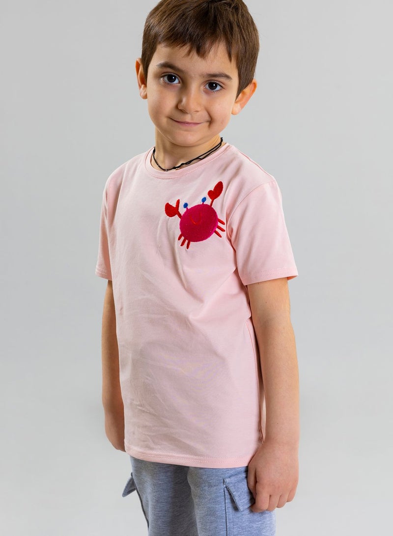 Pear Concept Kids Embroidered T-Shirt - Image 3