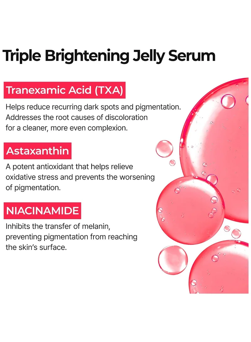 دكتور ميلاكسين Tx-Astaxanthin Triple Brightening Jelly سيروم 30 مل