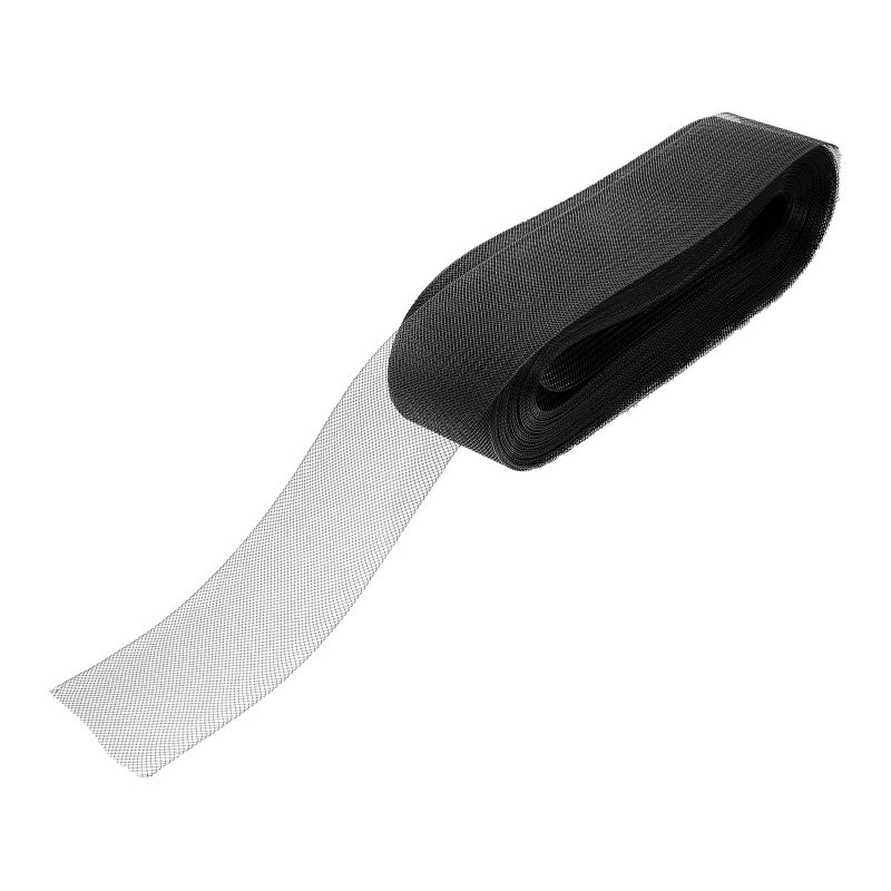 1 Roll of Black Horsehair Braid Wedding Dance Dress Accessory Clothing Accessory - Image 1