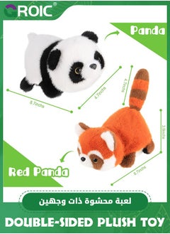 Panda Plush, Soft 2-in-1 Panda and Red Panda Stuffed Animal, 13.7 inch Adorable Stuffed Panda Toys, Reversible Bear Plush Doll Adults Kids for Room Bed, Gift, Panda Plush Toys - pzsku/ZC51EB682FB724F4D9492Z/45/_/1730981777/398ed3f6-961b-4c93-9222-fa1d5357fd32