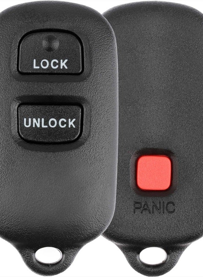 KeylessOption Just The Case Keyless Entry Remote Key Fob Shell - Image 1