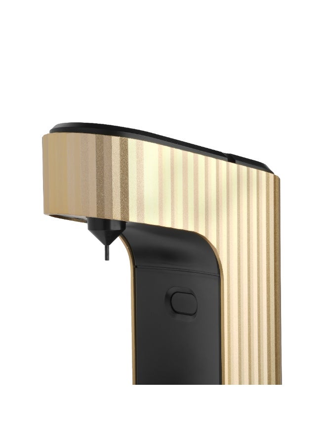 Seleo QARBO Soda Maker, Modern Italian Design, Aluminium Body with Anodised Finish, BPA-Free Bottle with Airplus Cap, Gold. - Image 4