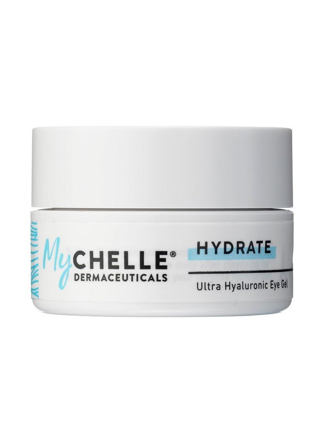 MyChelle Dermaceuticals MyChelle Dermaceuticals Ultra Hyaluronic Eye Gel (0.45 Fl Oz) - Rich Hydration for Dry Skin with Vegan Hyaluronic Acid, Help Plump Skin and Help Reduce Appearance of Fine Lines and Wrinkles  - Image 1