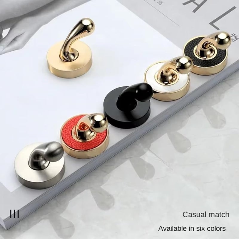 Dual Purpose Decorative Wall Hook For Keys Coats Hats Brushed Color - Image 4