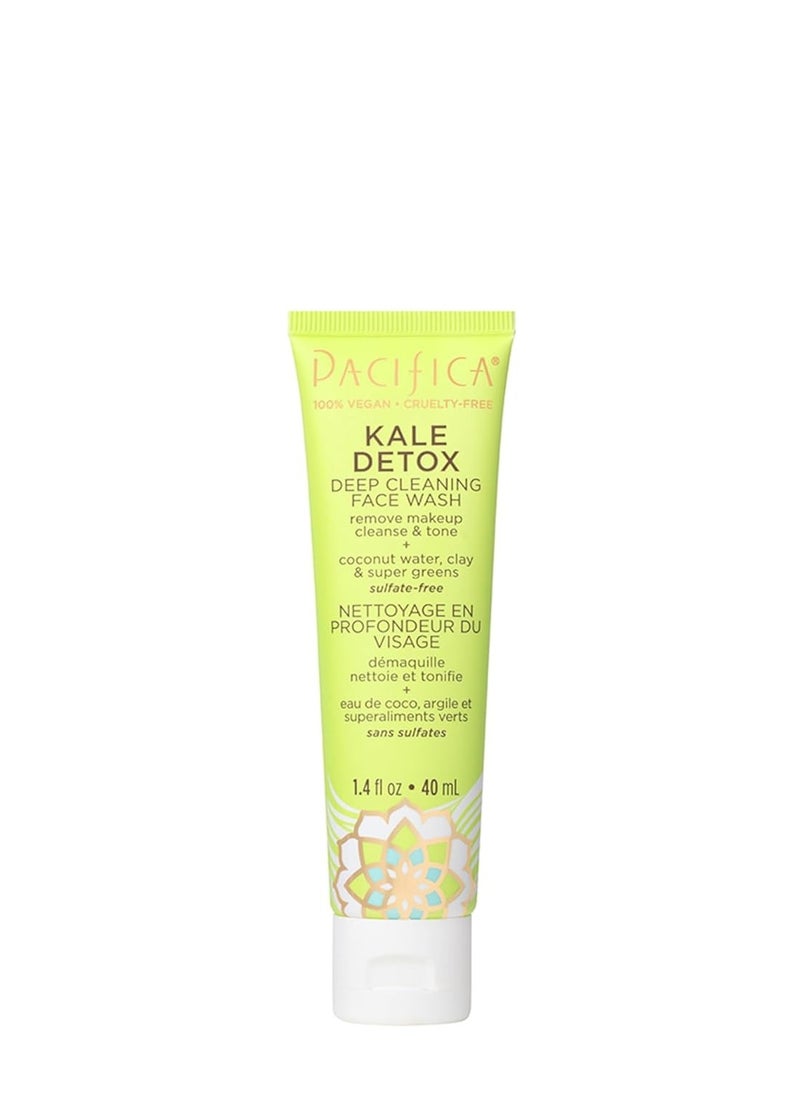 Pacifica Pacifica Face Wash Set - Preppy Skincare Gift Set Value Kit for Holidays | Brightens, Tones and Deep Cleans |Glow Baby, Kale Detox and Sea Foam | 3 Pack  - Image 3