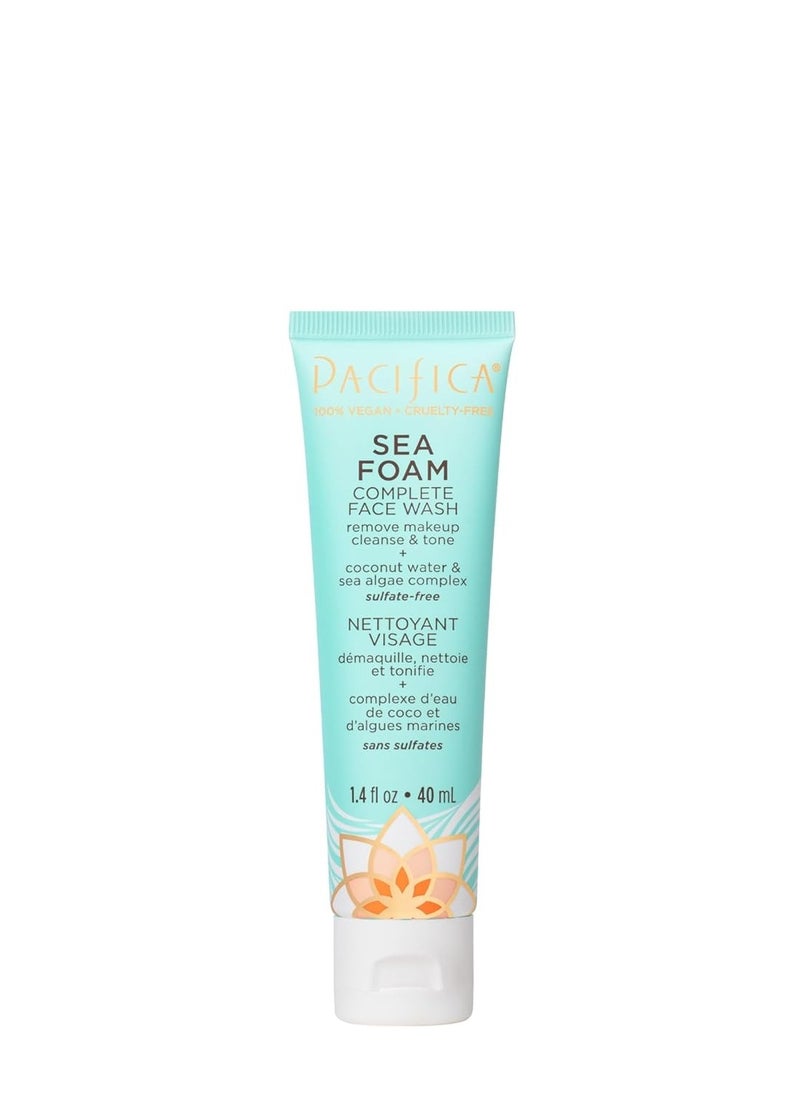 Pacifica Pacifica Face Wash Set - Preppy Skincare Gift Set Value Kit for Holidays | Brightens, Tones and Deep Cleans |Glow Baby, Kale Detox and Sea Foam | 3 Pack  - Image 4