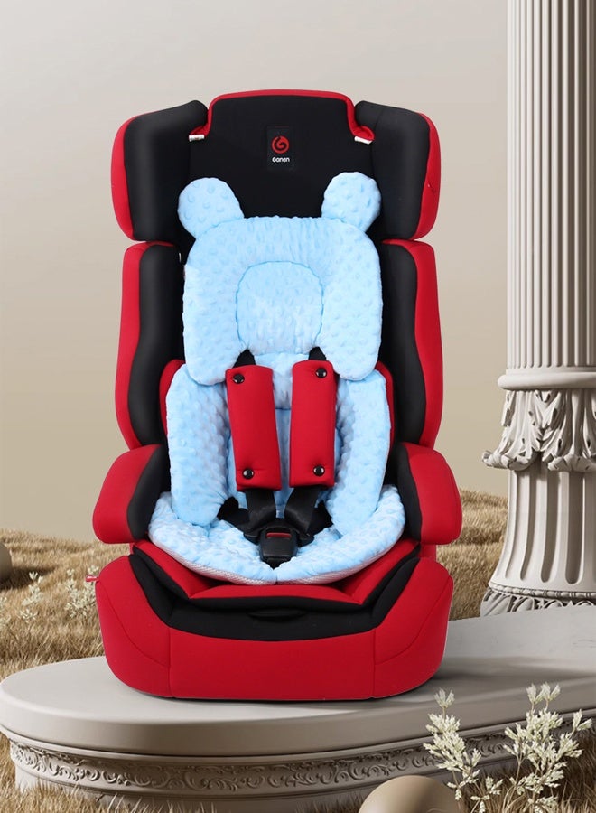 Berma Baby دعامة رأس مقعد السيارة للرضع، وسادة مقعد سيارة عكسية 2 في 1 للرضع حديثي الولادة، وسادة مقعد سيارة قابلة للتنفس للرضع لعربات الأطفال والأراجيح والكراسي المرتدة، يجب اقتناؤها في سجل الطفل - Image 2