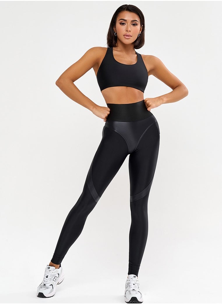 Bona Fide Premium Quality Leggings for Women with Unique Design and Push Up - High Waisted Tummy Control Legging