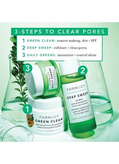 FARMACY Natural Makeup Remover - Green Clean Makeup Meltaway Cleansing Balm Cosmetic - Travel Size 1.7 oz  - Image 5