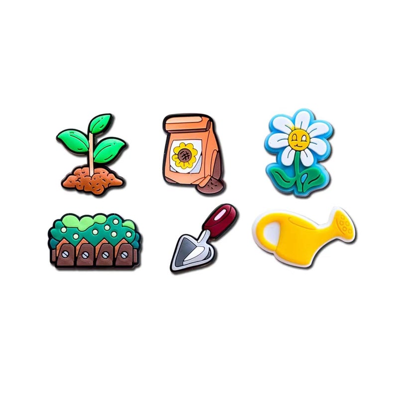 BOWNDY Gardening Shoe Charms for Clog shoes Decoration, Garden Charms Gift for Girls Kids Teens Women Adults - Image 4