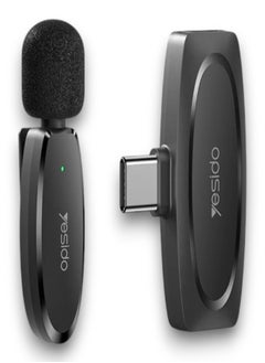 Yesido KR11 Portable Wireless Transmission 360 Pickup Voice Type-C Transmit Port Wireless MEMS Microphone  - Image 1