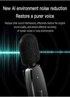 Yesido KR11 Portable Wireless Transmission 360 Pickup Voice Type-C Transmit Port Wireless MEMS Microphone  - Image 2