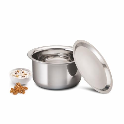 Alda Primero Tri-Ply Stainless Steel Patila 16cm 1.7 LTR with Lid - Image 1