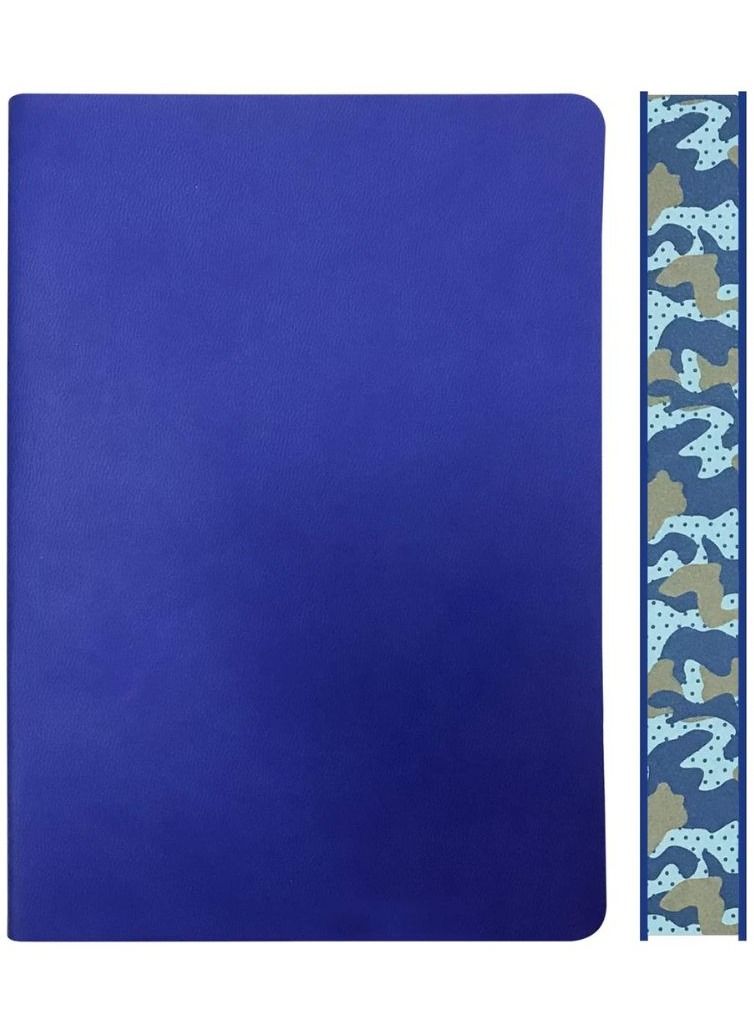 Collins Edge Camo B6 Ruled Notebook  Indigo - Image 3