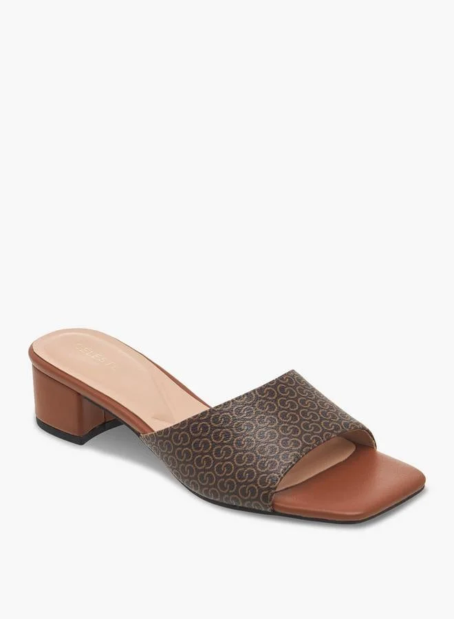 Celeste BROWN Women Block Heel Sandals for Women | Best Price UAE