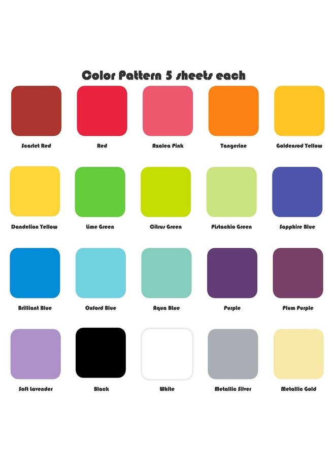 Premium Quality Gift Wrap Paper Tissue Paper for Gift Wrapping (100 Sheets) 20 Assorted Colors, Gift Bags, Packaging, Floral, Birthday, Holidays, Christmas, Halloween, and DIY Crafts - Image 4