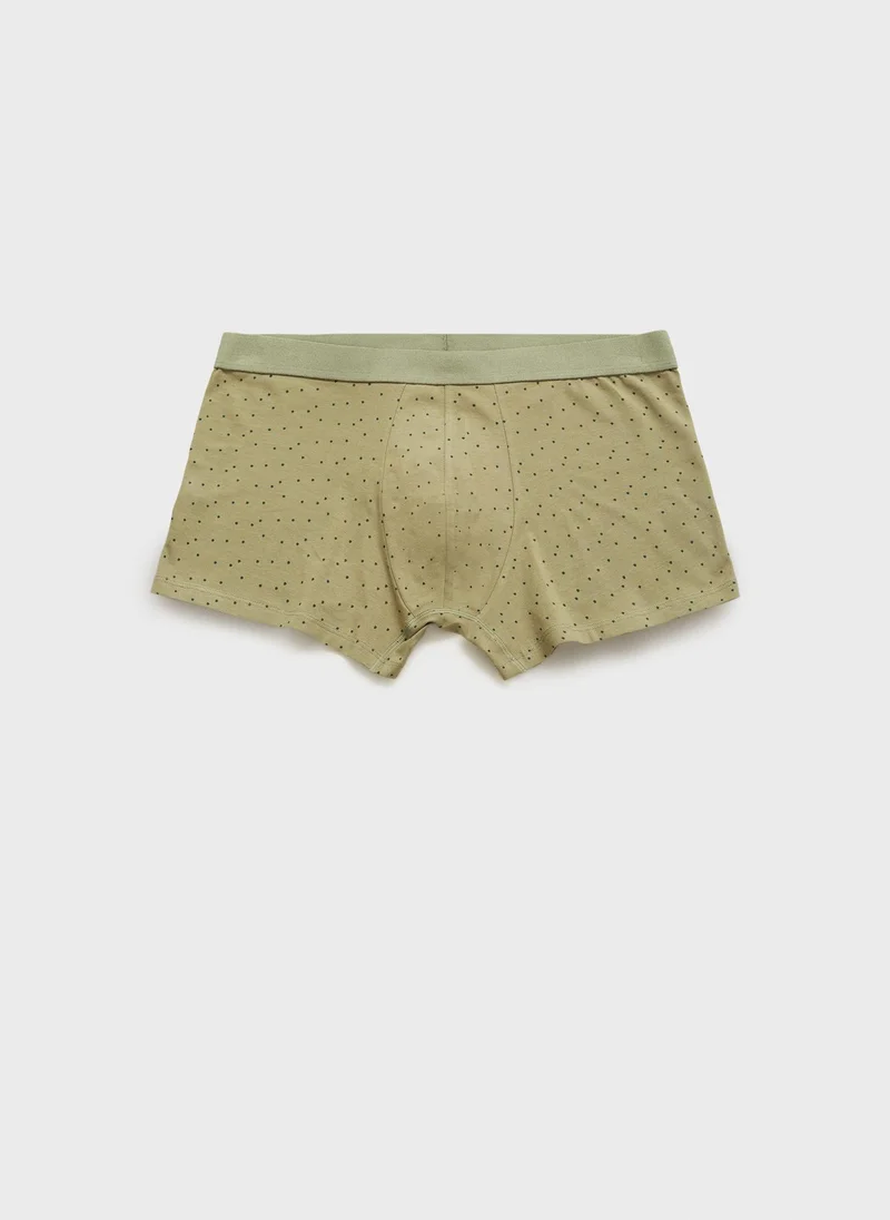 Mango Man Multi Color Mens 3 Pack Boxer