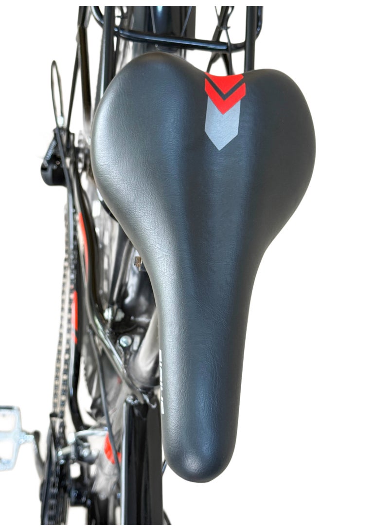 سيروس دراجة مقاس 26 متعددة الاستخدامات مع سلة أمامية و21 سرعة - Image 5