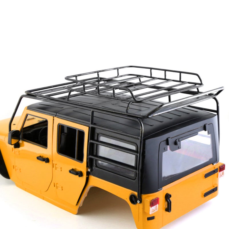 Metal Roof Rack Roll Cage Luggage Bar Replacement for Axial SCX10 Jeep Wrangler Body Shell 1/10 Remote Control Crawler Car Upgrade Parts - Image 5