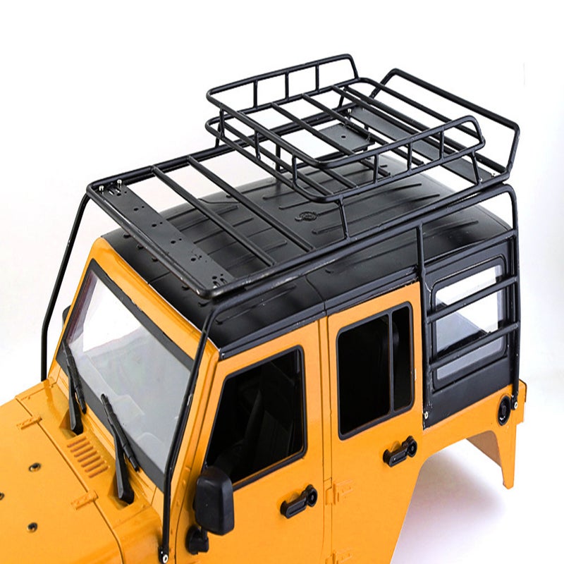Metal Roof Rack Roll Cage Luggage Bar Replacement for Axial SCX10 Jeep Wrangler Body Shell 1/10 Remote Control Crawler Car Upgrade Parts - Image 4
