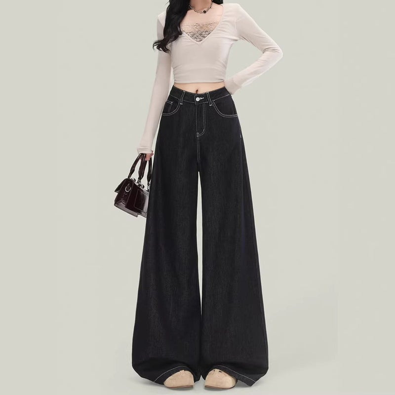 Unisex Casual Daily Denim Jeans - Image 3