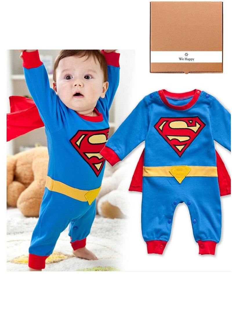 وي هابي رومبير زي سوبرمان للأطفال مع دعامة تصوير للرأس قابلة للإزالة - Image 1