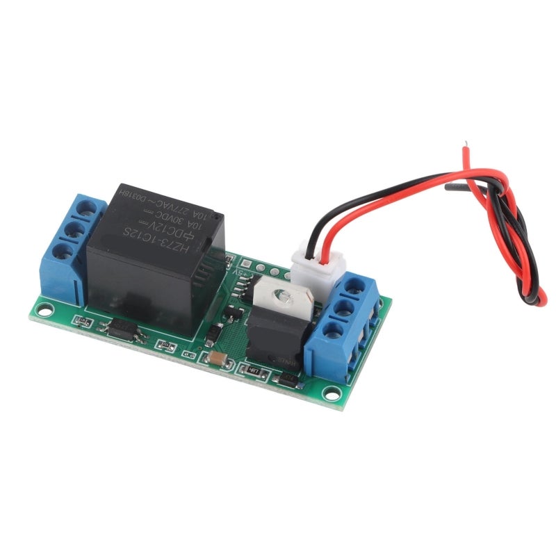 Self Lock Switch Relay Module - Pulse Signal Control Durable Electronic Component for DC AC Load Control, High Level Trigger One Button Start Stop Switch with 5A Passive Contact Output - Image 2