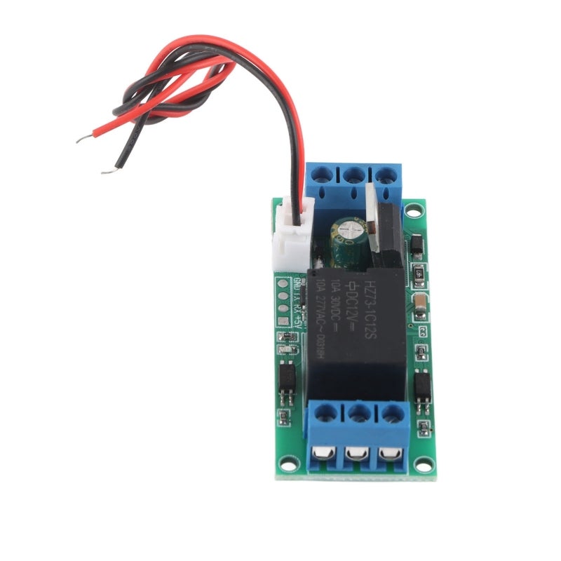 Self Lock Switch Relay Module - Pulse Signal Control Durable Electronic Component for DC AC Load Control, High Level Trigger One Button Start Stop Switch with 5A Passive Contact Output - Image 5
