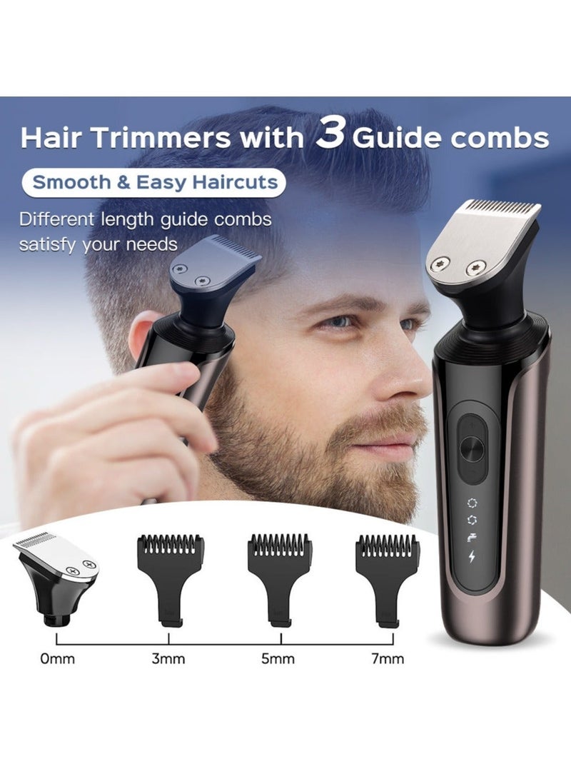 سوكاني ماكينة حلاقة كهربائية للرجال متعددة الوظائف ٥ في ١، دوارة، بثلاث شفرات، قابلة لإعادة الشحن، مقاومة للماء IPX7، للاستخدام الجاف والرطب، مع تقليم للشارب واللحية، بشحن USB - Image 3