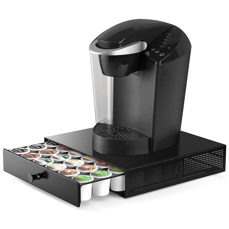 SICHEER K Cup Organization Storage Drawer Maker K Cup Holder Coffee Pod Organizer Stand Tray Counter Rack Countertop Maker Stand Capsules Compatible with Keurig Accessories Holds 36 Pods - Image 1
