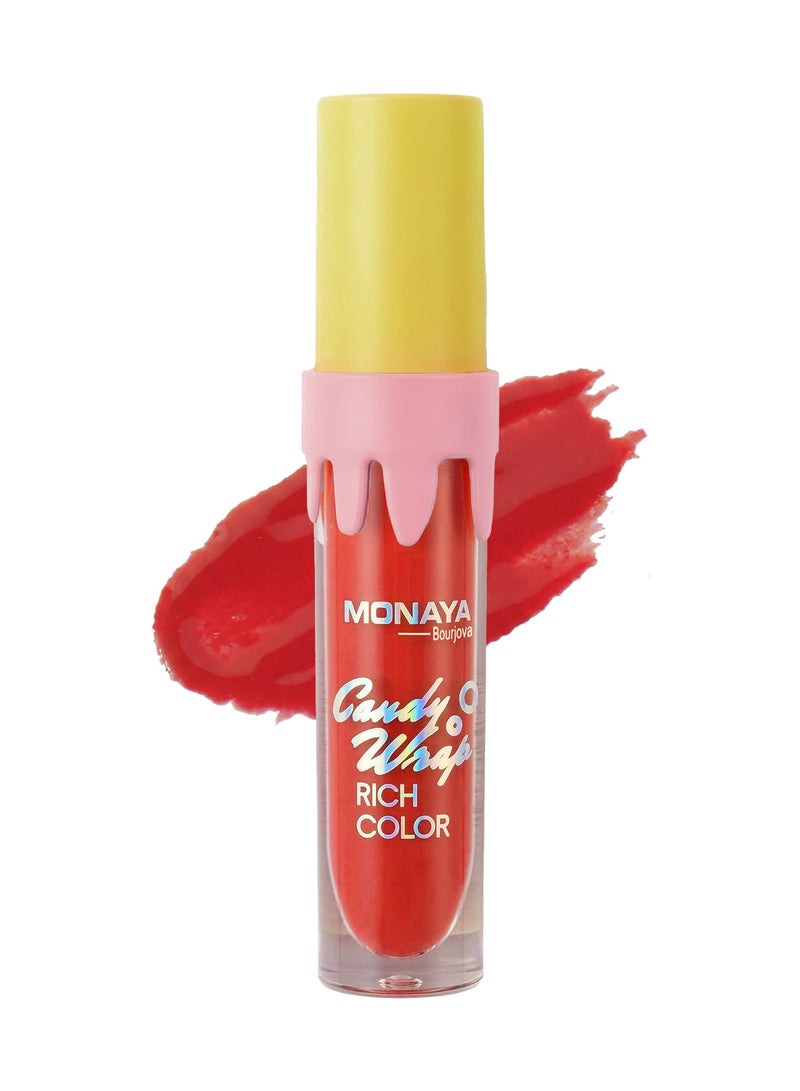 Monaya G021 Candy Warp Rich Color Lip Gloss – Hydrating High Shine Non-Sticky Lip Gloss Set, Long-Lasting Moisturizing Lip Makeup - Image 2