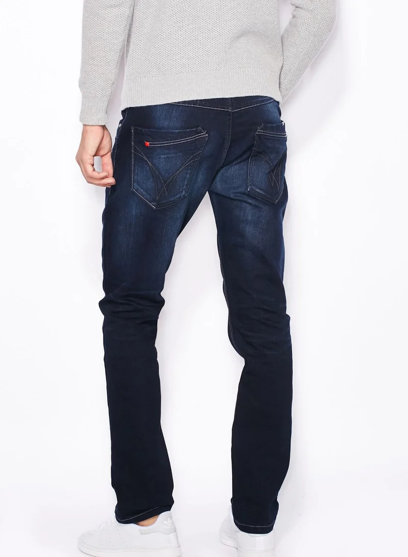 Mish Mash Tennessee Straight Fit Dark Wash Jeans