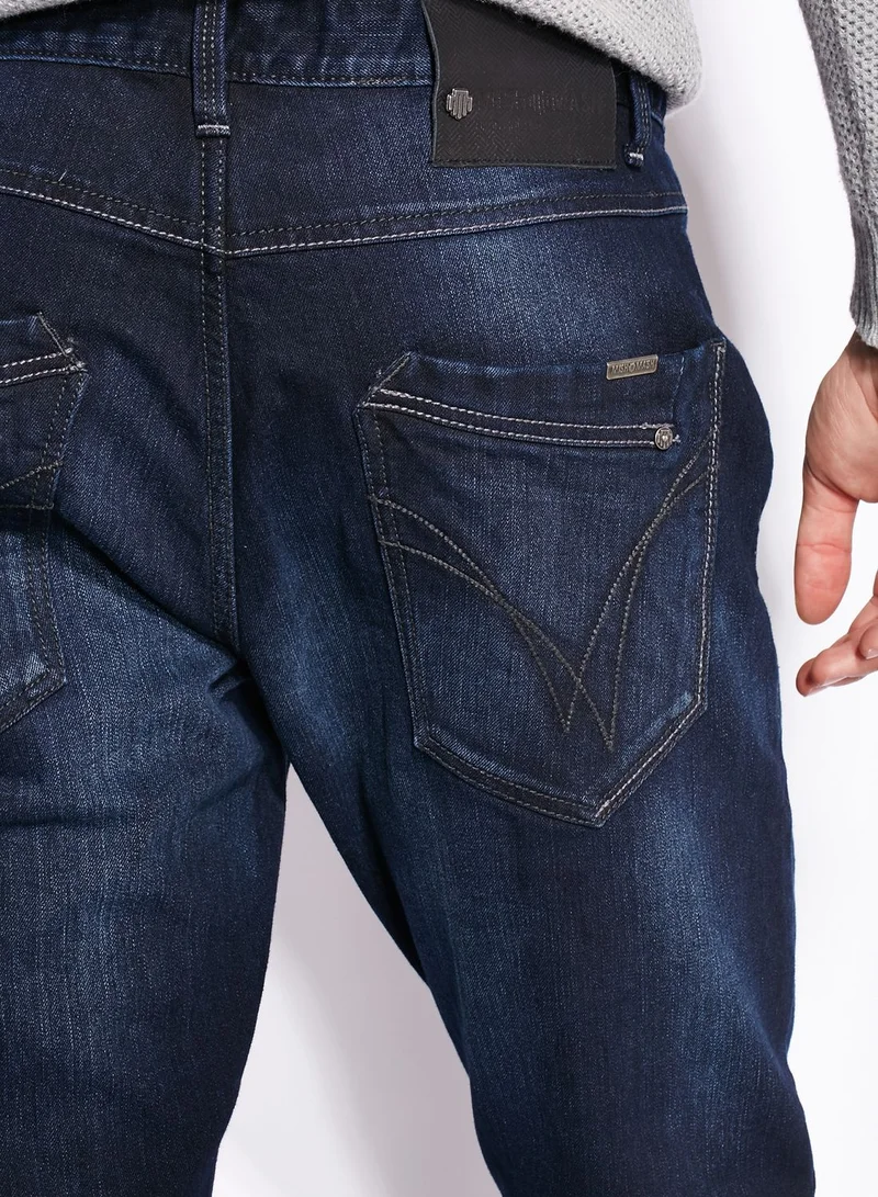 Mish Mash Tennessee Straight Fit Dark Wash Jeans