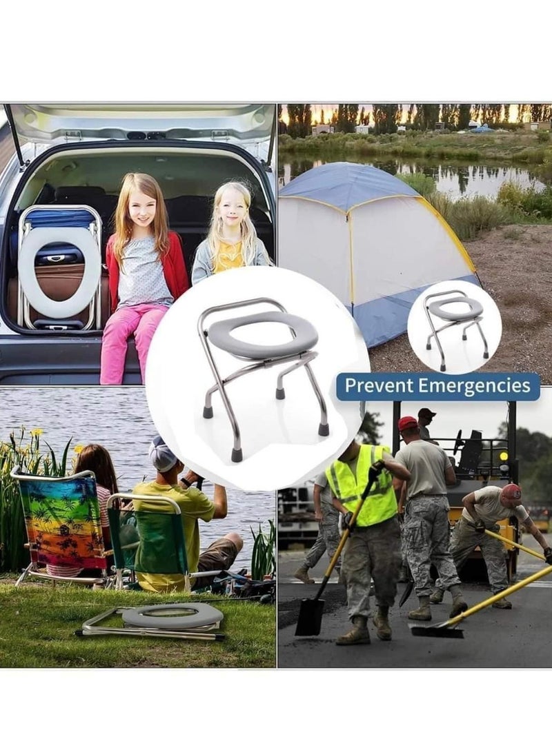Portable toilet seat for camping - Image 3