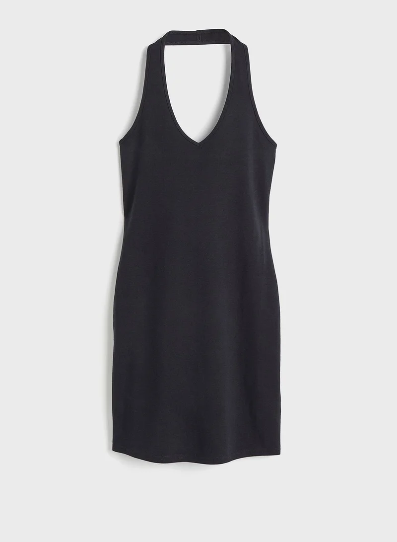 H&M Halterneck Mini Dress