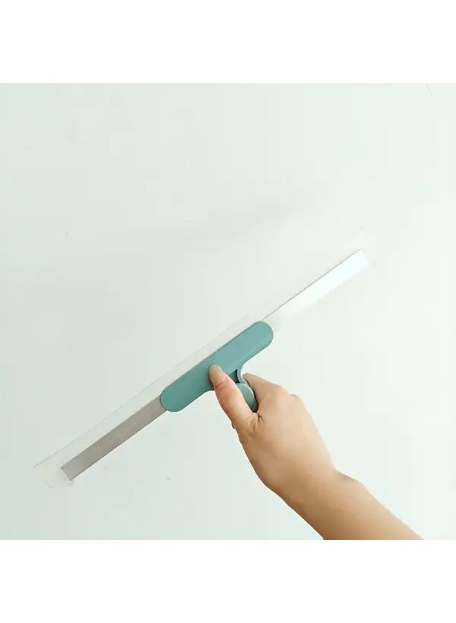 20 Inch Extendable Silicone Floor Scraper Broom With Squeegee - Image 4