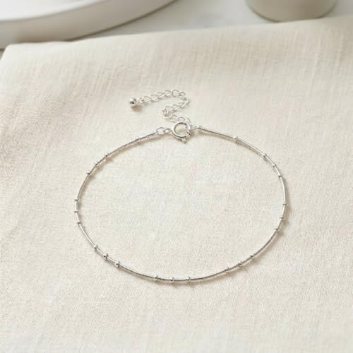 Parnika MJ 925 Beautiful Silver Payal Anklets In Pure 92.5 Sterling Silver For Women & Girls | With Certificate Of Authenticity | Pure Chandi Payal | Gift For Her |(Snake - 1 Pc) - Image 5