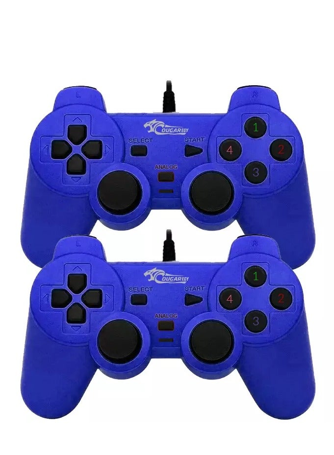 كوغر إي جي واي COUGAR-EGY 9082 Usb Dual Gamepad Turbo Controller With Vibration Function