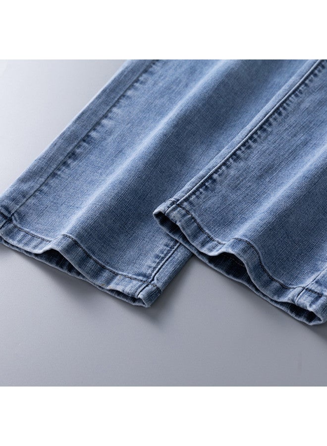 Tucano summer Thin Jeans For Men - Soft Skin-friendly Straight-leg Pants - Image 5