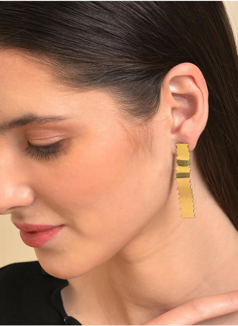 SOHI Contemporary Drop Earrings