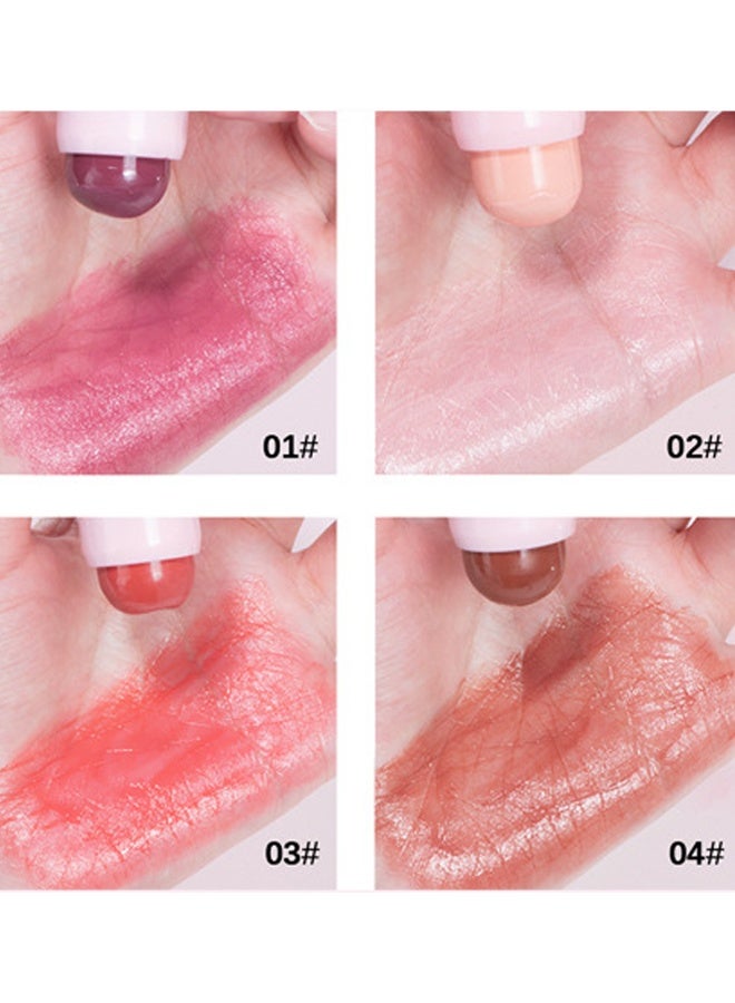 آي بي سي سي سي أن دي سي مرطب شفاه ممتلئ الجسم ، لون شفاه طبيعي يزهر لظلك المخصص من خلال التفاعل مع مستوى الأس الهيدروجيني لشفتيك. شفاه ممتلئة مرطب شفاه قابل للبناء - لمسة نهائية ملمع طبيعي - مكياج الوجه مع ترطيب دائم #02 - Image 3