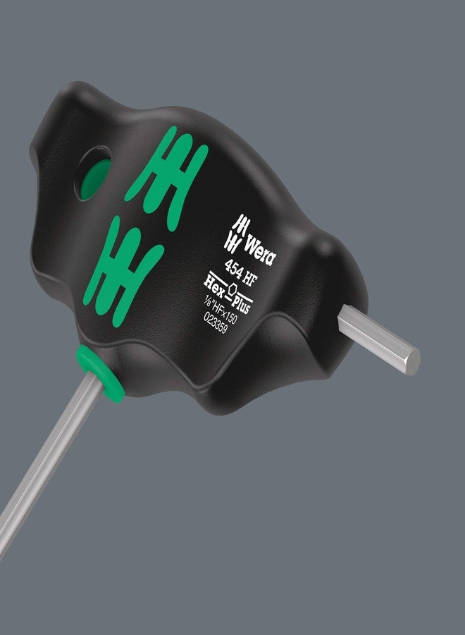 Wera 454 Hex-Plus HF 1/8"x150 mm T-Handle Hex drvr - Image 3