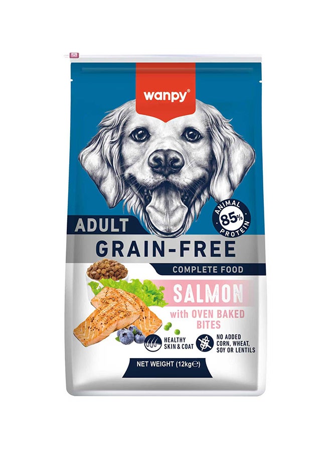 WANPY Grain Free Complete Food For Dog – Salmon Recipe 1.5Kg - Image 3